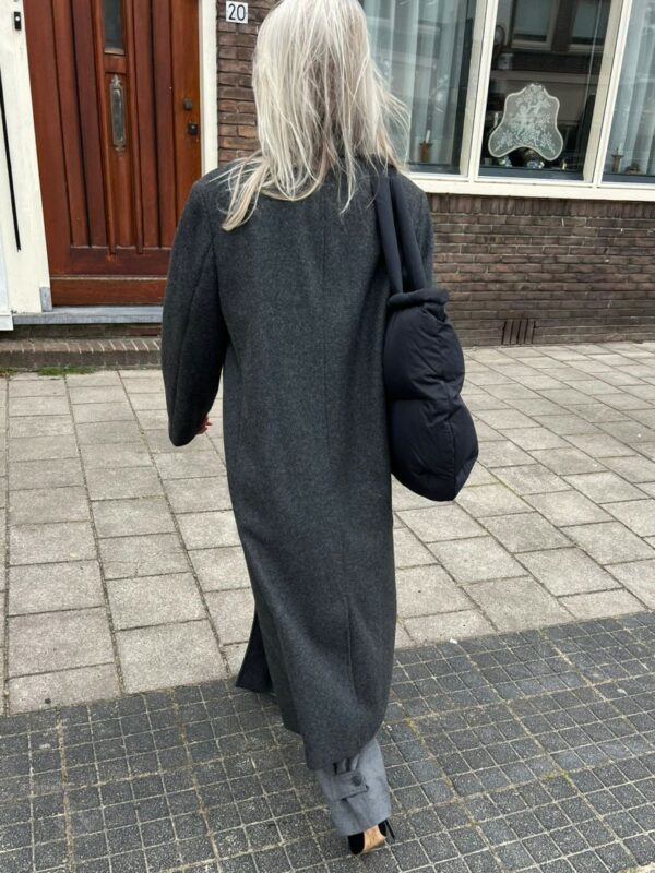 Selected Femme Josephina coat Volcanic ash