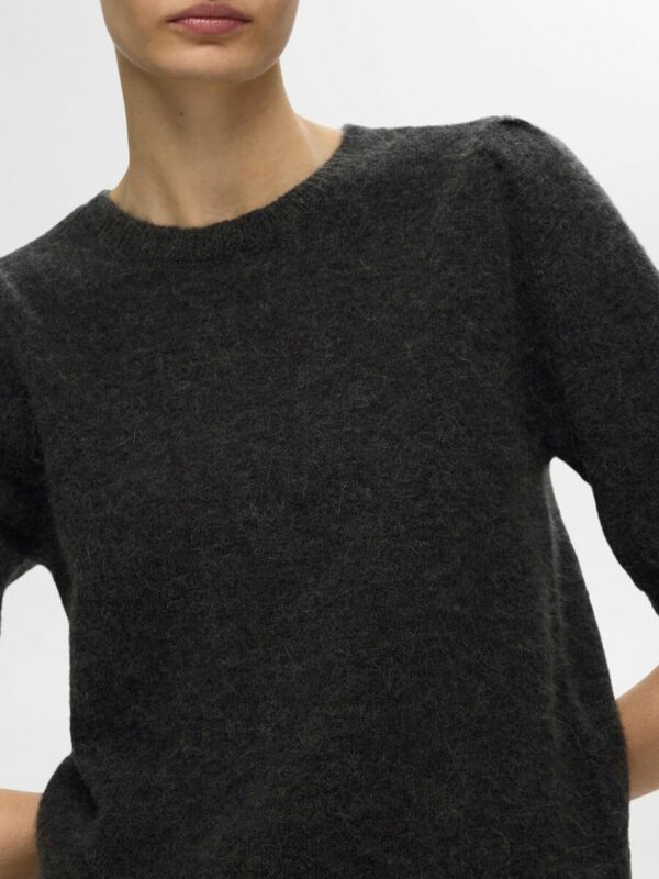 Selected Femme Lulu knit Volcanic ash