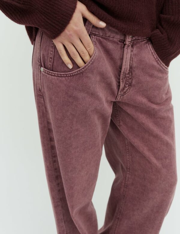 MbyM Pyras wide jeans Burgundy
