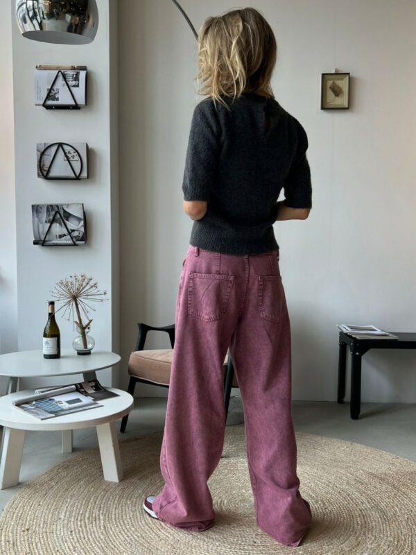 MbyM Pyras wide jeans Burgundy