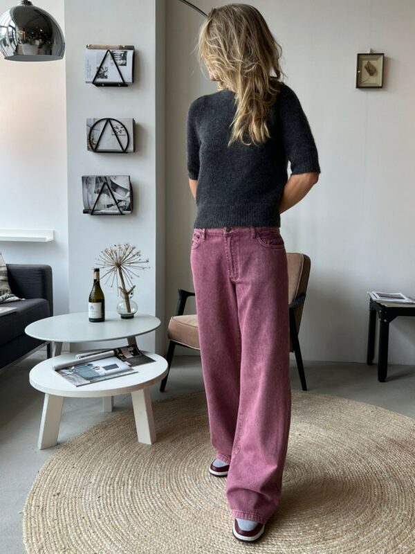 MbyM Pyras wide jeans Burgundy