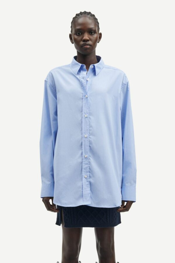Samsøe & Samsøe Salova shirt Subdued blue