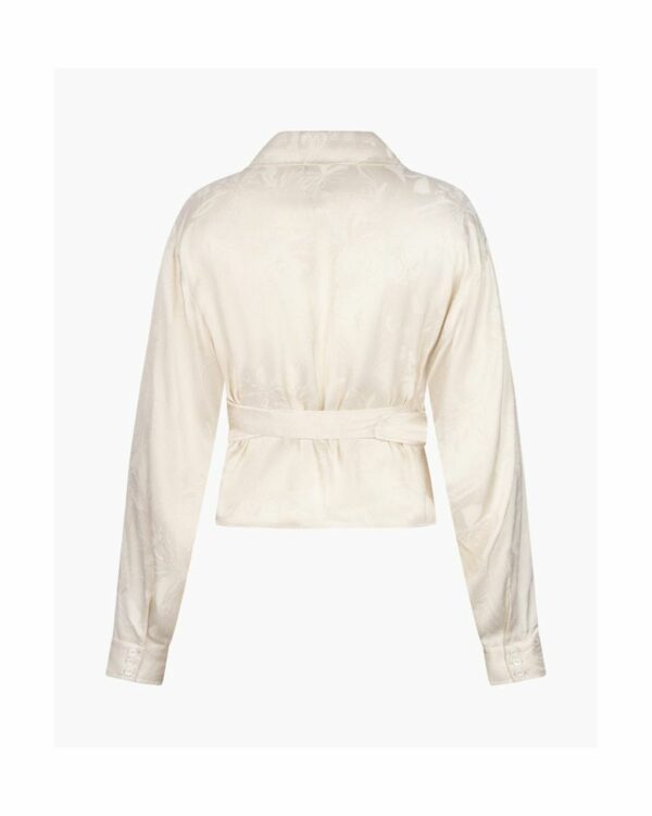 Another Label Antonia blouse Egg white
