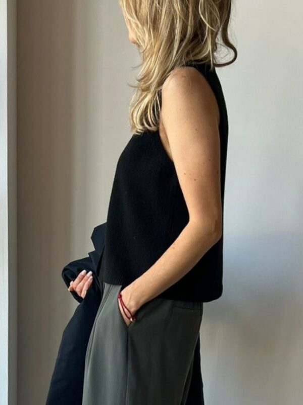 Club l'Avenir Arisu knit waistcoat