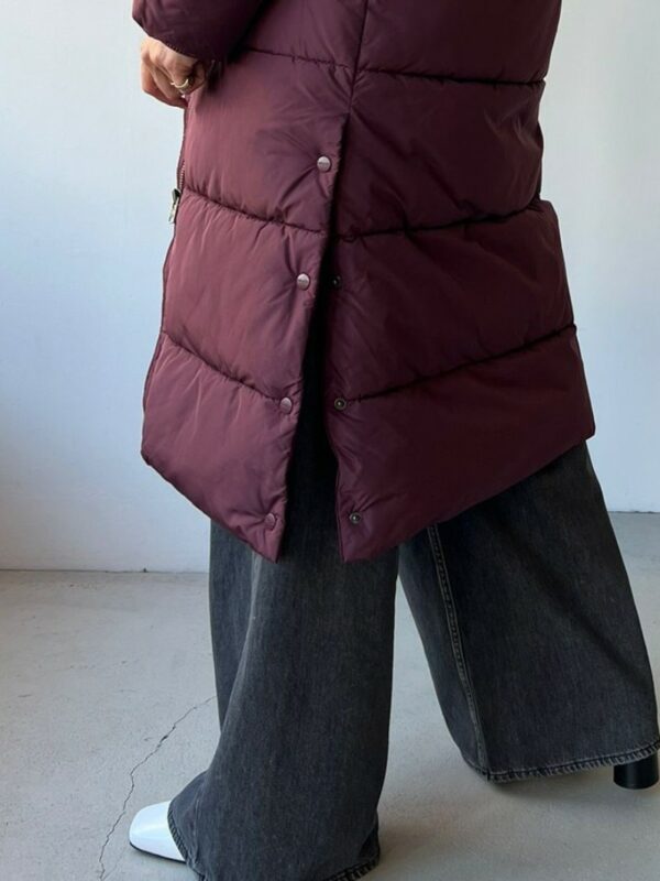 MbyM Ela slit coat Wine