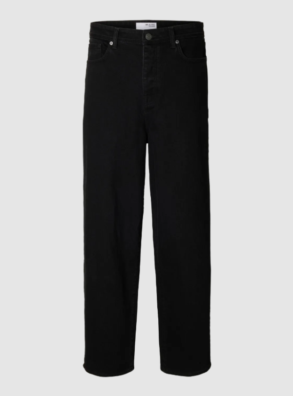 Selected Homme Wide 3073 jeans Black
