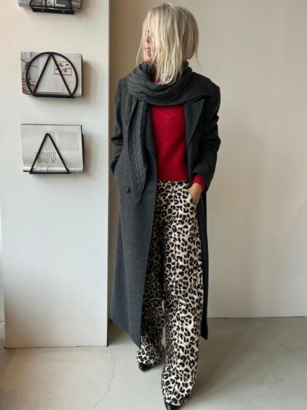 Selected Femme Josephina coat Volcanic ash