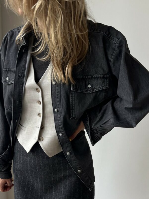 Modström Kena shirt Vintage grey