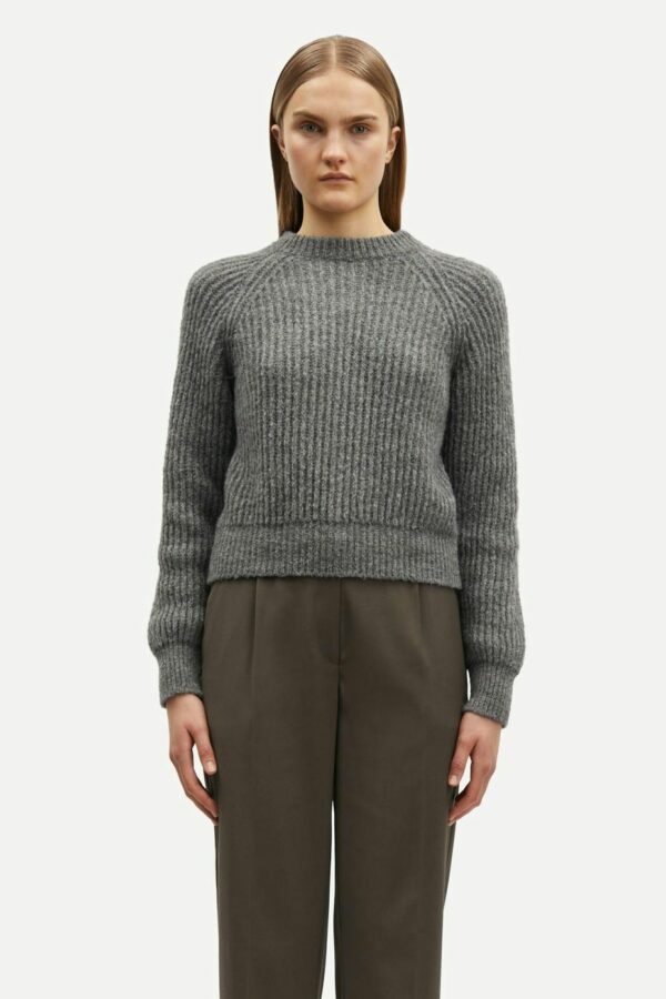 Samsøe & Samsøe Layla crew neck Grey