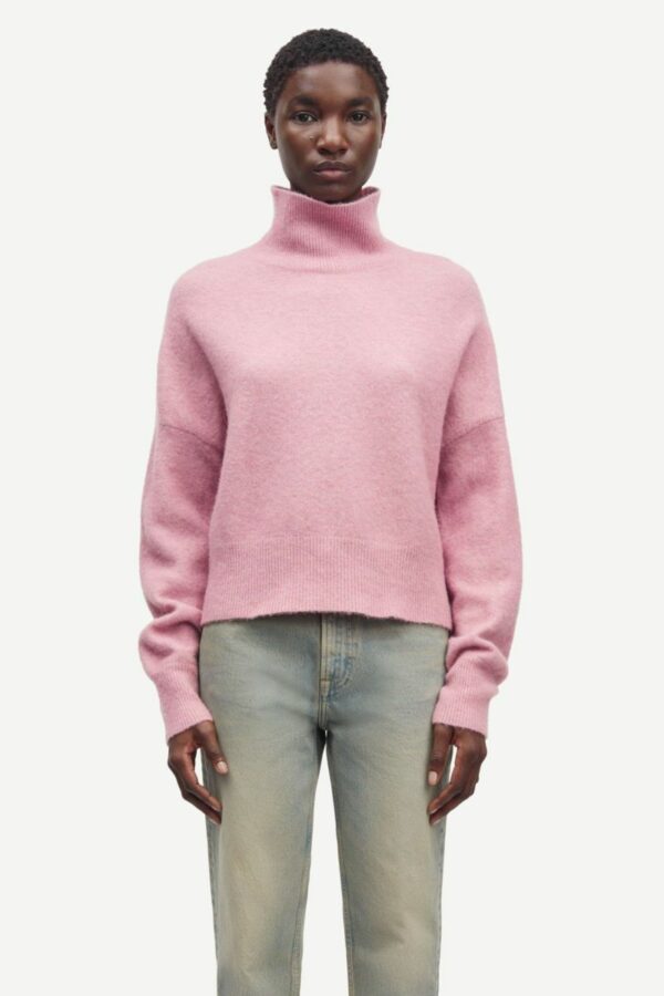 Samsøe & Samsøe Nor t-n short pullover Woodrose