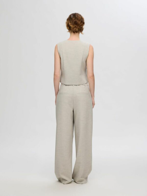 Selected Femme Rita vest Dove