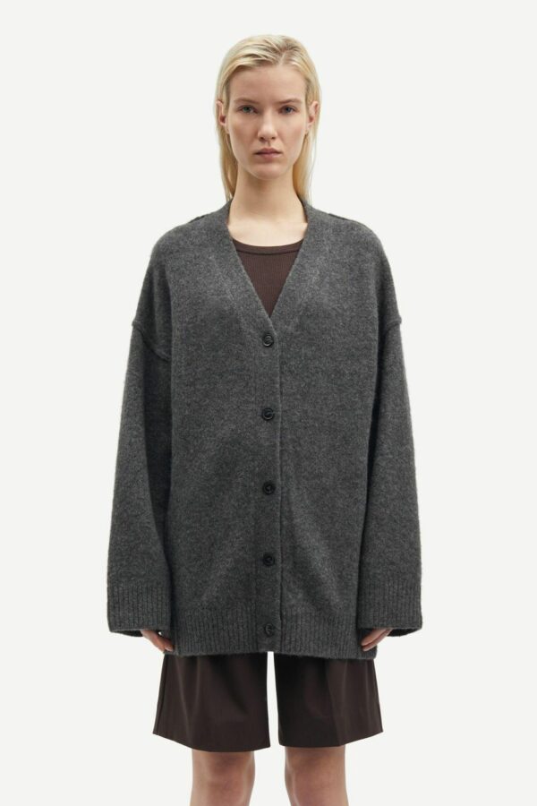 Samsøe & Samsøe Saceleste cardigan Black oyster