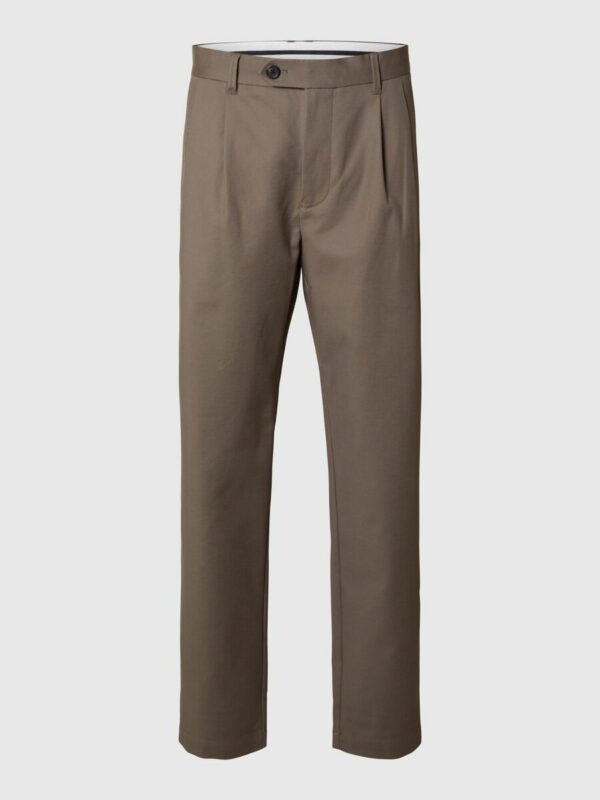 Selected Homme Adam pleated pants Morel