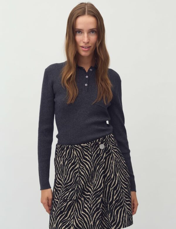 MbyM Paoula top Grey melange