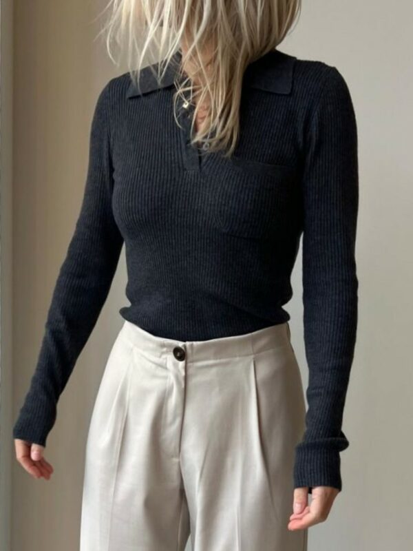 MbyM Paoula top Grey melange