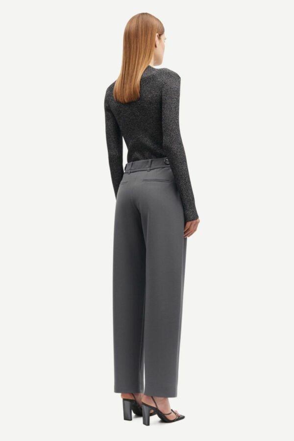 Samsøe & Samsøe Saluza trousers Iron gate