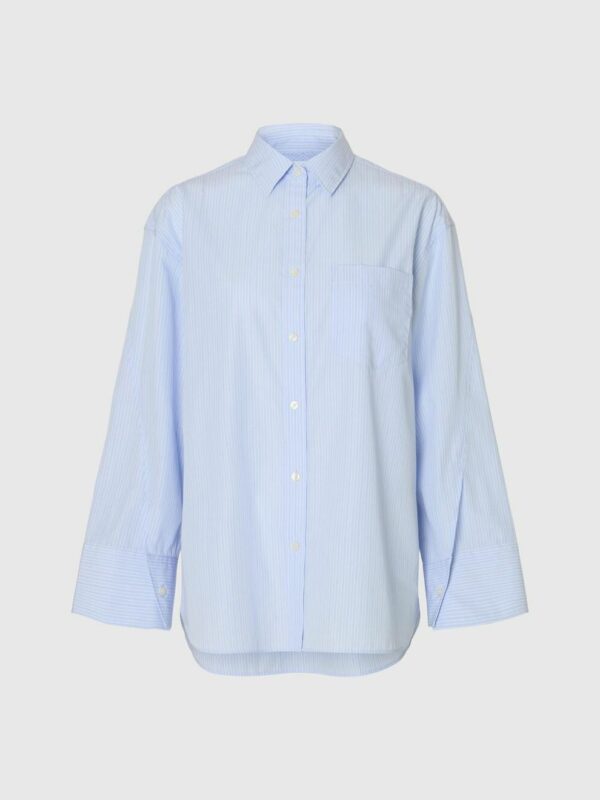 Selected Femme Dan shirt Cashmere blue