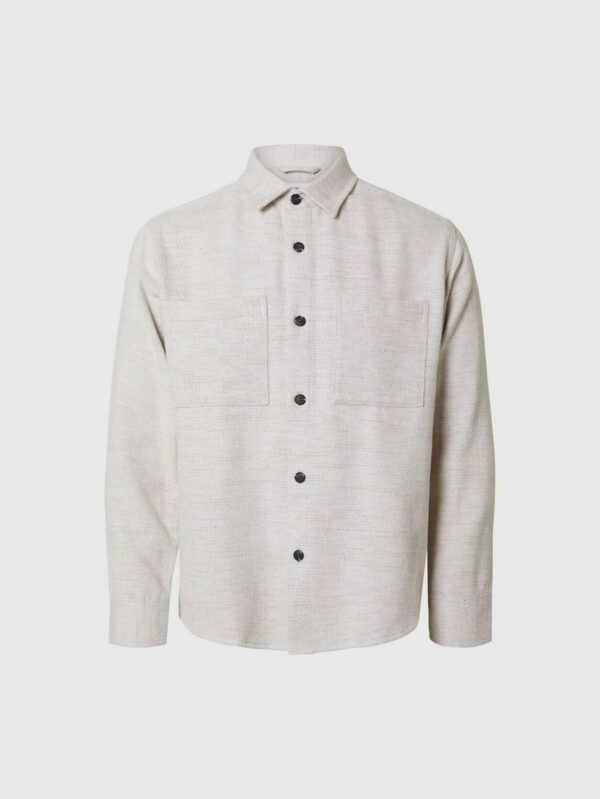 Selected Homme Hank Overshirt Herringbone