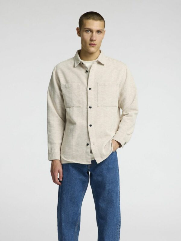 Selected Homme Hank Overshirt Herringbone