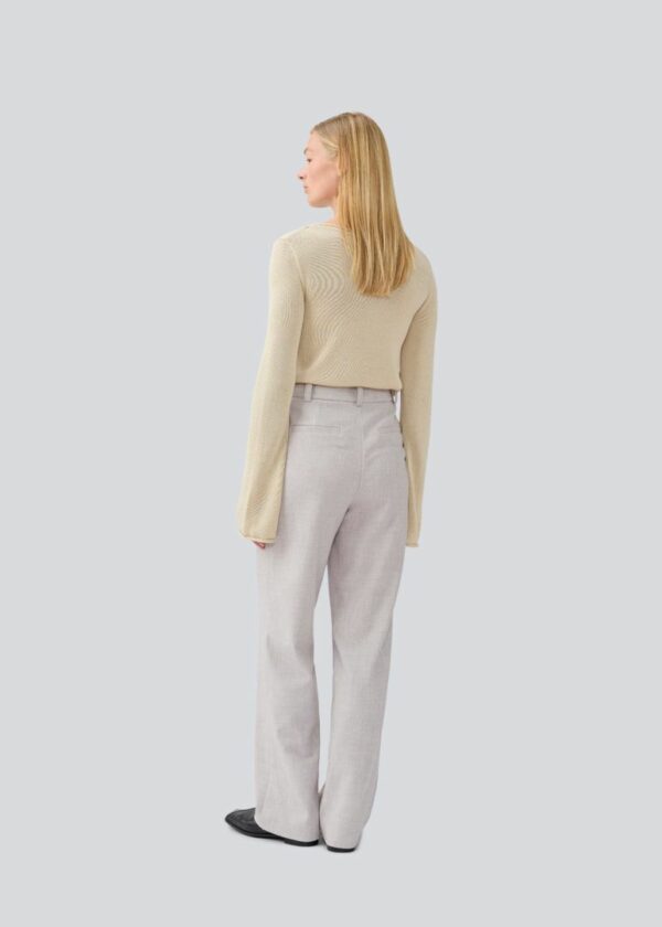 Modström Heart pants Light grey melange