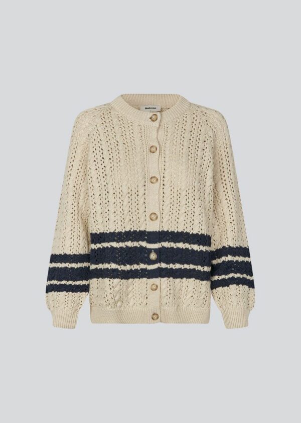 Modström Mette cardigan Summer sand