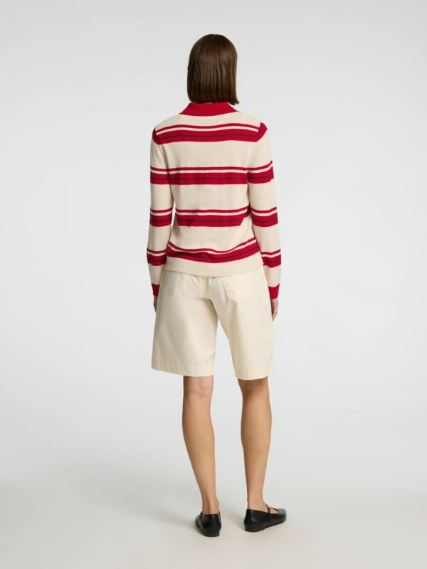 Selected Femme Thea LS polo Birch