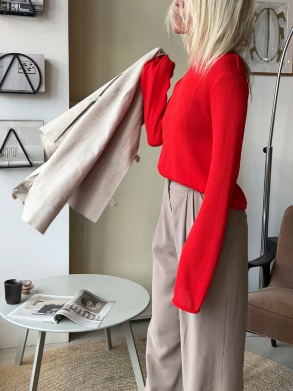 Modström Ivonne top Fire red