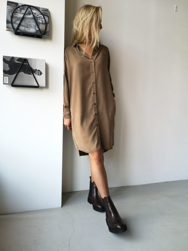 By Bar Dali dress Coffee