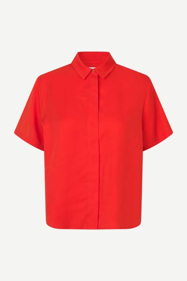 Samsøe & Samsøe Mina shirt Flame Scarlet