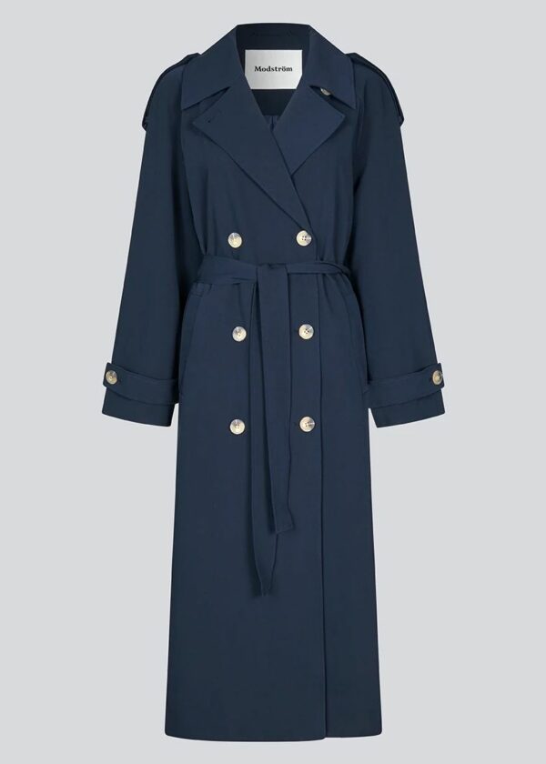 Modström Evie Trenchcoat Navy sky