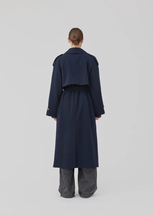 Modström Evie Trenchcoat Navy sky