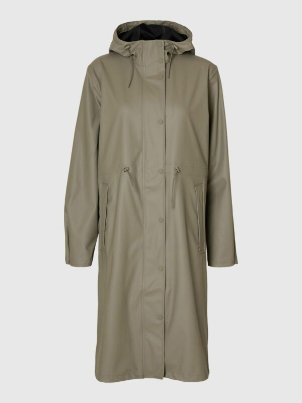 Selected Femme Raya raincoat Vetiver