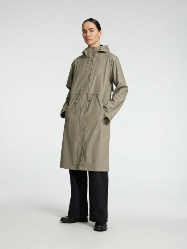Selected Femme Raya raincoat Vetiver