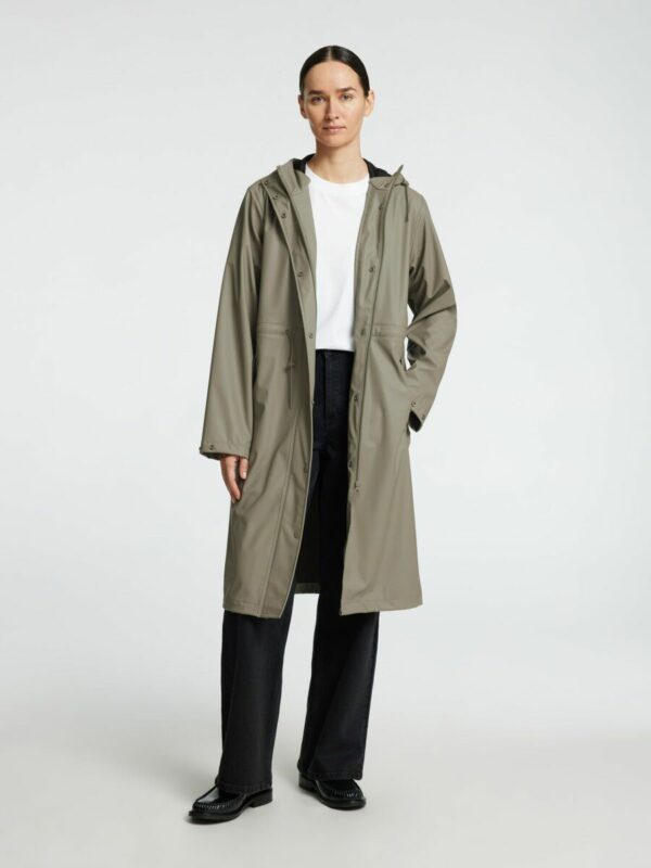 Selected Femme Raya raincoat Vetiver