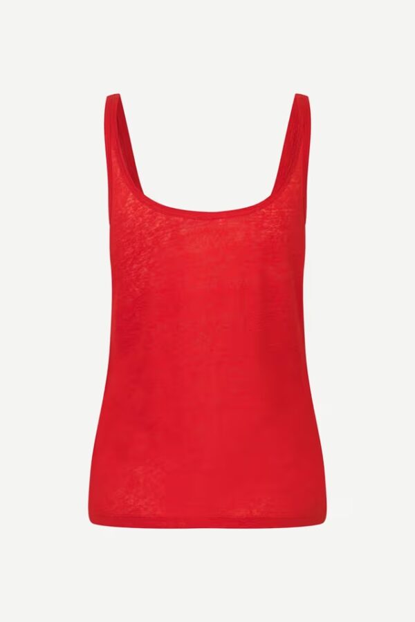 Samsøe & Samsøe Salou top Flame Scarlet