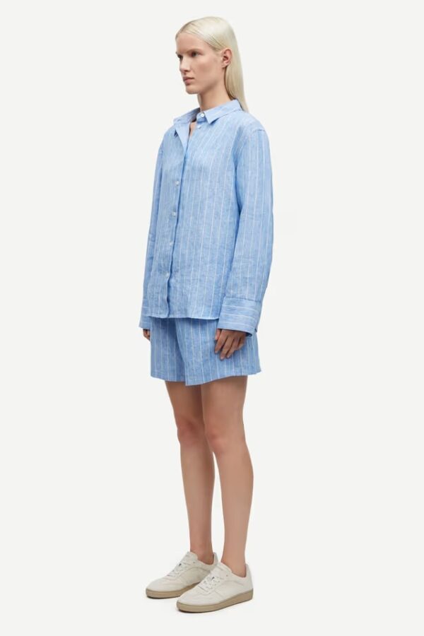 Samsøe & Samsøe Sanot shirt Blue Jasper